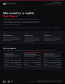 RH Electronics excess inventory data sheet cover
